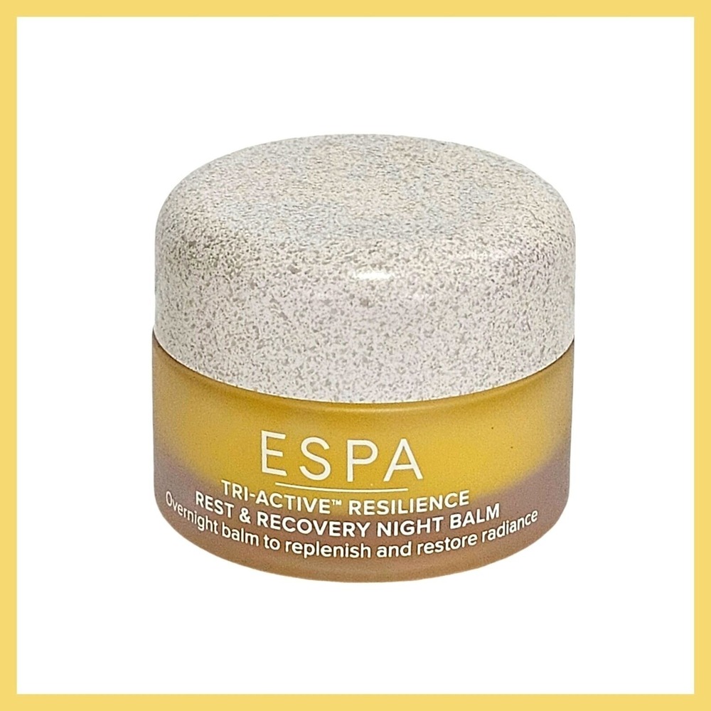 ESPA Tri Active Resilience Rest Recovery Night Balm 0.5 fl.oz. 15 ml. Travel Sz